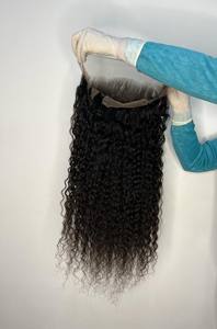 วิกผมคนมาใหม่มีลูกเล่นชาวอินเดีย,ต่อผมมนุษย์กับผู้ขายช่อผมหยักแท้100% - Product Image 3