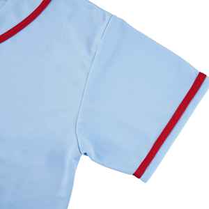 Breathable Sportswear OEM Custom Low MOQ <b>Baseball</b> Jersey with Short Sleeves Manufacturer in Pakistan <b>Baseball</b> Jersey - Product Image 4