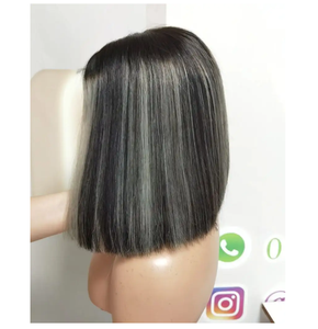 Venta al por mayor perfecto puro natural más caro HD para peluca Frontal de encaje virgen pelo chino a granel estilo recto encaje transparente - Product Image 6