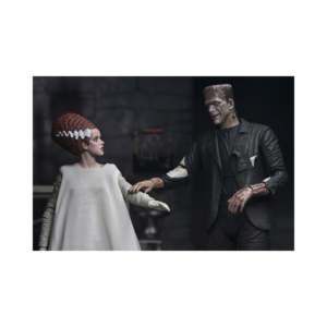 ชุดฟิกเกอร์แอคชั่น Universal Monsters Bride Frankenstein 2 ตัว คุณภาพดี ของสะสมอนิเมะ ของเล่นโมเดล สภาพใหม่ พร้อมกล่อง - Product Image 5