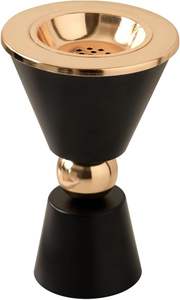 Quemador de Incienso Bakhoor Negro y Dorado de Lujo, Moderno Porta Incienso Árabe de Metal para Oud, Fragancia para el Hogar, Decoración de Ramadán, Regalos y Hogares del Golfo - Product Image 2