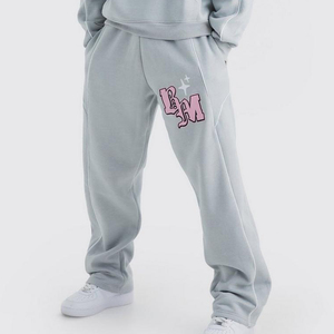 Conjunto de 2 piezas para correr personalizado unisex, venta al por mayor, chándales ecológicos para hombre con estampado DTF, chándal de invierno - Product Image 4