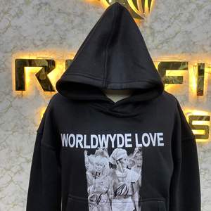 Diseñe su propio estilo Sudadera con capucha de invierno Impreso personalizado Bordado 100% Algodón Ecológico Fleece Sudaderas con capucha unisex - Product Image 3