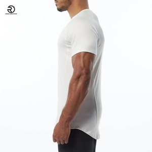 Nueva llegada Jogging Gym Fitted Quick Dry Soft Gym Athletic Sport Camiseta Manga corta Hombres Camisetas - Product Image 6