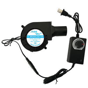 Ventilateur de soufflage sans balais CC 9733 mm 12 V à roulement à billes 0,2 A 2000 tr/min directionnel haute pression d'air pour barbecue commercial - Product Image 1