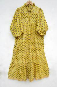 Robe longue décontractée de créateur indien la plus adorable et élégante vêtements quotidiens robe imprimée pour filles vente en gros de robes de femmes prêtes à l'emploi - Product Image 6