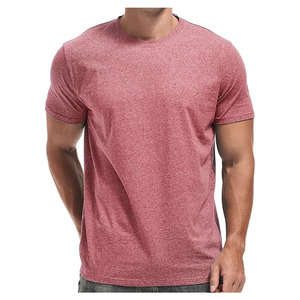เสื้อยืดผู้ชาย แขนสั้น ผ้าถัก ดีไซน์คอกลม รับทำโลโก้และสกรีน เสื้อยืดผู้ชาย ผ้าระบายอากาศ - Product Image 1