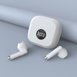 Audífonos Inalámbricos HOME DIGITALOME EP-091 con Pantalla de Carga Digital, Auriculares Deportivos para Juegos, Auriculares Bluetooth TWS Blancos - Product Image 3
