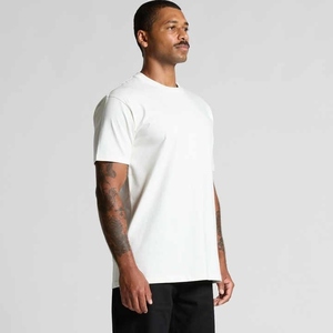 Top vente en gros qualité coton été T-shirt hommes couleur unie Design col rond T-shirt décontracté classique vêtements pour hommes SI-MTS-028 - Product Image 2