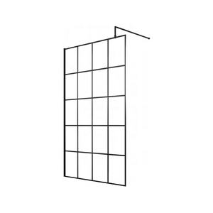 Barra <span class=keywords><strong>de</strong></span> soporte <span class=keywords><strong>de</strong></span> cabina <span class=keywords><strong>de</strong></span> ducha <span class=keywords><strong>de</strong></span> vidrio templado grueso <span class=keywords><strong>de</strong></span> 8mm, pantalla acrílica <span class=keywords><strong>de</strong></span> aluminio para el hogar, apartamento, Marco cepillado pulido - Product Image 4