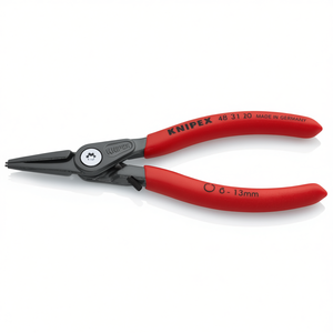 คีมตัดวงแหวนแบบแม่นยำของ Knipex พร้อมตัวจำกัดการยืดเกิน  ผิวเคลือบสีเทาอะทราเมนต์ สำหรับวงแหวนภายในในรูเจาะ - Product Image 3