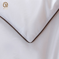 Vente en gros de lot de couette de luxe en bambou biologique Soft Oeko-Tex Standard 100 Hotel King Size pour Noël, Thanksgiving et Quilting