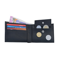Kualitas Terbaik penjualan terbaik 100% kulit asli dompet pria dari produsen India dompet tempat kartu ramping harga terbaik