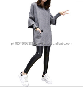 Sudadera con Capucha de Diseño Nuevo para Mujer, Talla Grande, Holgada, de Color Puro, para Primavera - Product Image 1