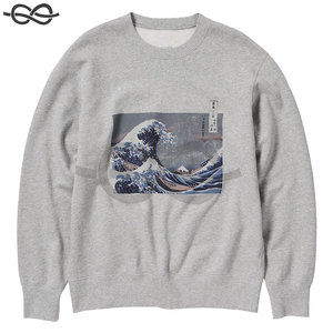 เสื้อฮู้ดผ้าฟลีซคอตตอน 100% คุณภาพสูงสำหรับฤดูหนาว  แบบคอกลม  ใส่ได้ทั้งชายและหญิง  สไตล์ลำลอง  พร้อมสกรีนโลโก้ตามสั่ง - Product Image 1