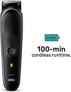 Kit de coiffure tout-en-un Braun 10-en-1 Série 5, kit de toilettage pour homme avec tondeuse à barbe, tondeuse à cheveux, tondeuse à poils de nez pour hommes - Product Image 2