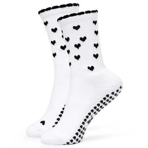 Chaussettes de yoga et de Pilates personnalisées de haute qualité, antidérapantes, pour studio, personnalisation de la marque - Product Image 1