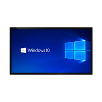 Nouvel écran tactile capacitif 10 points Full HD à cadre fin de 21,5, 27, 32, 43, 55 pouces, interactif pour PC, tout-en-un