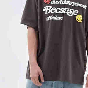 เสื้อยืดคอกลมสำหรับผู้ชายเสื้อคอตตอน100% สำหรับผู้ชายเสื้อยืดธรรมดาพิมพ์ลายพัฟเสื้อเชิ๊ตขนาดใหญ่ออกแบบได้ตาม2025 - Product Image 4