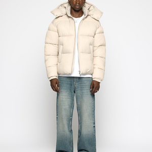 Custom Logo Stylish Big Long <b>Puffer</b> Mens <b>Jacket</b> - Product Image 3