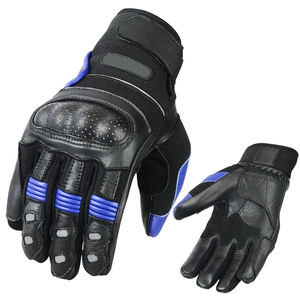 Gants de sport respirants antidérapants à écran tactile personnalisés / Gants de moto personnalisés en cuir - Product Image 1