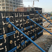 Système de coffrage en plastique Minglei New Technology, panneaux de coffrage en plastique réutilisables pour murs en béton, résistants à l'eau.
