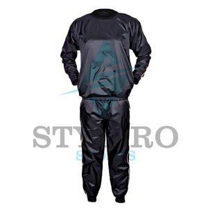 Combinaison de sauna unisexe personnalisable en nylon/polyester de haute qualité pour la perte de poids, toutes saisons, vente en gros - Product Image 5