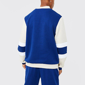 2025 nouveau Design hommes survêtement en couleurs contrastées Top vente haute qualité hommes survêtement - Product Image 3