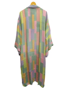 Bridal Bell Robe Light Weight Silk Robe For Woman Night Wear Long Robe, Floral Print Indian Vintage <b>Recycled</b> Silk Sari Kimono, - Product Image 4