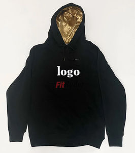 เสื้อกันหนาวมีฮู้ดแบบสวมหัวสำหรับผู้ชายโอเวอร์ไซส์เสื้อมีฮู้ดบุผ้าซาตินผ้าไหมผ้าฟลีซสำหรับผู้หญิงกำหนดเองได้สไตล์สตรีทแวร์สำหรับฤดูหนาว - Product Image 4