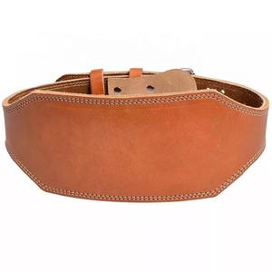 Bajo MOQ Precio de fábrica Cinturón de gimnasio de cuero personalizado Fitness Power Lifting Entrenamiento Hebilla Cinturón de levantamiento de pesas para hombres - Product Image 2