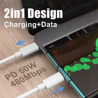 Cable universal tipo C PD Cable de datos de teléfono de carga rápida Cable de cargador USB C tipo C para teléfono