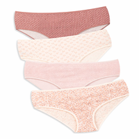 Ropa Interior de Bikini de Algodón Tejido Romántico para Mujer, Tallas Grandes 5XL 6XL 7XL, Bragas de Cintura Alta, Transpirables, Ecológicas, Hechas en Turquía