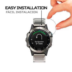 ฟิล์มกันรอยหน้าจอ Garmin Quatix 5 Sapphire ทนทานและป้องกันการกระแทก - Product Image 3