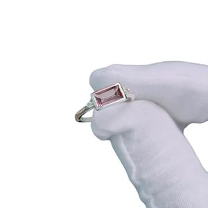 Anillo de mujer Piedra preciosa de Alejandrita natural Piedra natal de Junio Aniversario DE BODA mínimo Joyería hecha a mano Anillo de plata esterlina 925 - Product Image 4
