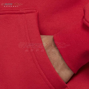 Sudadera con capucha con cremallera básica informal para hombres con cremallera frontal completa y bolsillos de canguro prácticos Sudadera con capucha con cremallera para hombres - Product Image 3