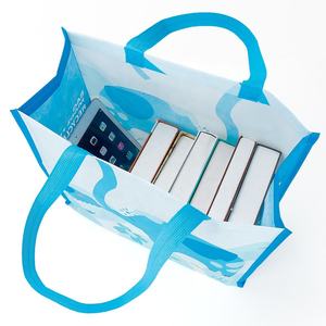 Bolsa de Compras de Tela No Tejida con Patrón Personalizable y Asas de Cinta de Polipropileno, Opciones de Varios Tamaños - Product Image 3