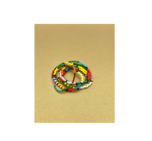 สร้อยข้อมือโบฮีเมียนสร้อยข้อมือดินโพลิเมอร์งานหัตถกรรม - Product Image 2