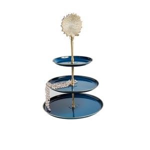 Vajilla de diferentes diseños, equipo de Buffet de catering, bandeja de Metal para aperitivos, exhibición de postres, soporte para pasteles, soporte de exhibición de postres de hierro - Product Image 1