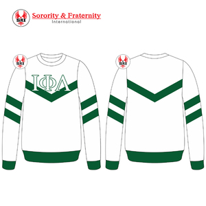 Sudadera con Capucha Personalizada al por Mayor de Alta Calidad de la Hermandad Iota Phi Lambda, con Frente de Felpa, Colores Personalizados, Tallas Grandes, Letras Griegas - Product Image 2