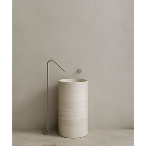 <span class=keywords><strong>Vase</strong></span> à fleurs en bois naturel fait main au design personnalisé pour salon, mariage, fête, intérieur extérieur, évier sur pied décoratif - Product Image 6