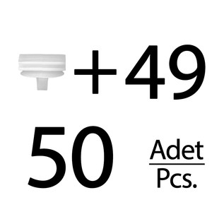 <b>Door</b> <b>Trim</b> Clips for Hyundai, Kia - 50 Pieces - Product Image 1