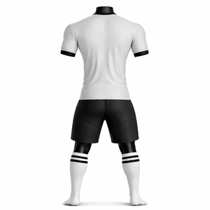 Ensemble de tenue de football vierge : maillot, short et chaussettes – Personnalisation du logo – Vêtements d'équipe – Fournisseur d'usine en gros - Product Image 2