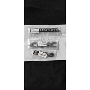 Juego de 3 Emblemas para Maletero de Honda Civic 1.4 IS, Adhesivos para Automóvil - Product Image 2