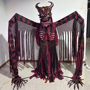 Animatronics aterrador personalizable directo de fábrica Nuevo diseño Screaming Zombie Props Mecanismos móviles para casas embrujadas de Halloween - Product Image 5