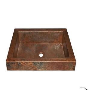 Customized Design Hot Design Hammered Abstract Design Copper Kitchen Sink Copper Farmhouse Sink Handmade Sink - Product Image 5