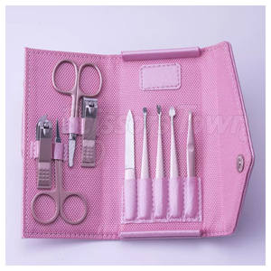 Kits de manucure en acier inoxydable Instruments de beauté Kits de manucure Kits de manucure avec logo personnalisé - Product Image 5