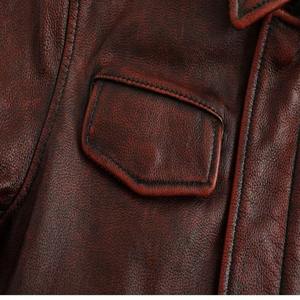 Chaqueta Bomber de Invierno para Hombre, Nueva Moda, Personalizada, de Piel de Oveja, Gruesa, Transpirable, con Cremallera, Ropa Casual de Calle para Exteriores - Product Image 5