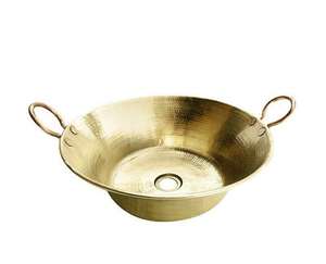 อ่างล้างจานทองแดงออกแบบด้วยมือสำหรับบ้านและร้านอาหารอ่างล้างจานห้องครัวเชิงพาณิชย์อ่างล้างจานทองแดง - Product Image 2
