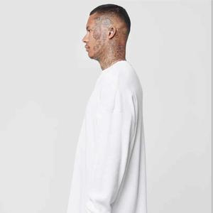 Camiseta térmica de manga larga de punto de gofres de calidad superior para hombre, moda informal, franela activa suave en talla 6XL, suministro ODM - Product Image 4